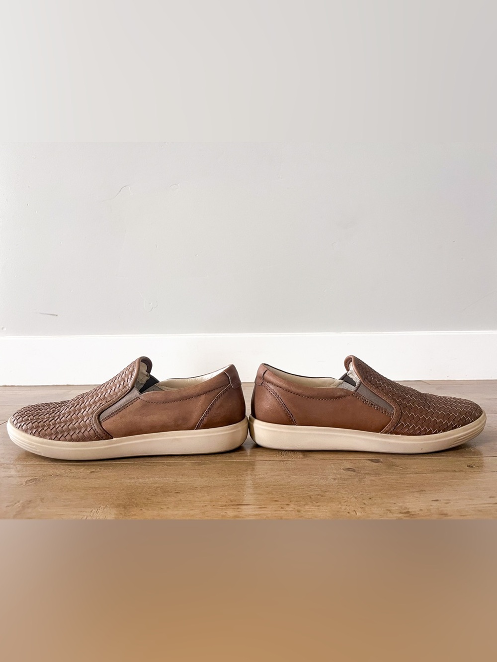 ECCO Women's Soft 7 Woven Slip-On 2.0 Sneaker 10/10.5 Extra Width - Picture 12 of 14